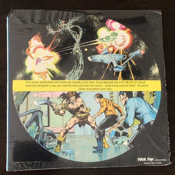 Star Trek Book and Record Set - Picture 2 of 7